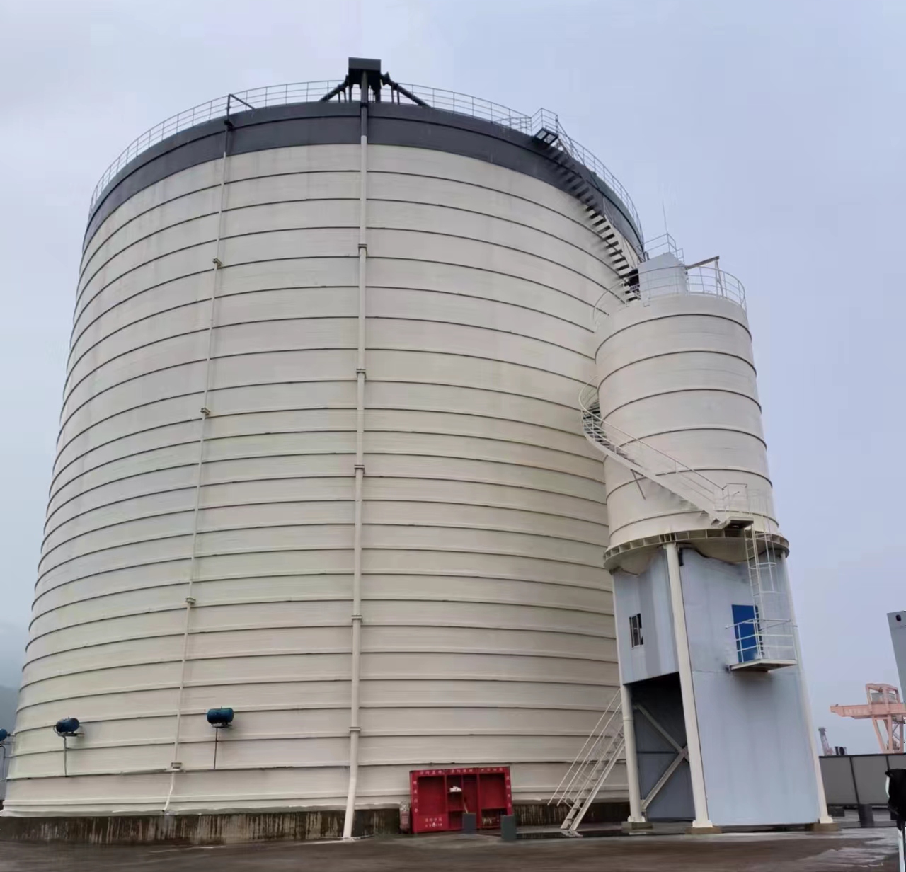 乐亭10万吨水泥钢板库