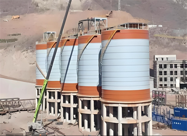 乐亭高架钢板仓